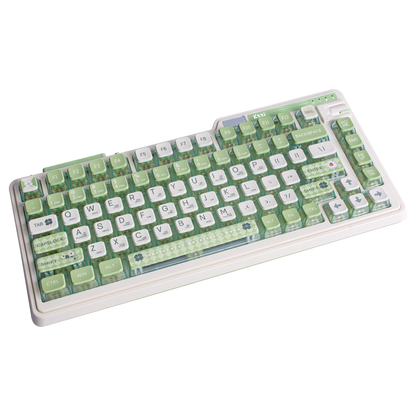 Kzzi k75 Dazzling Pudding Keycap Mechanical Keyboard