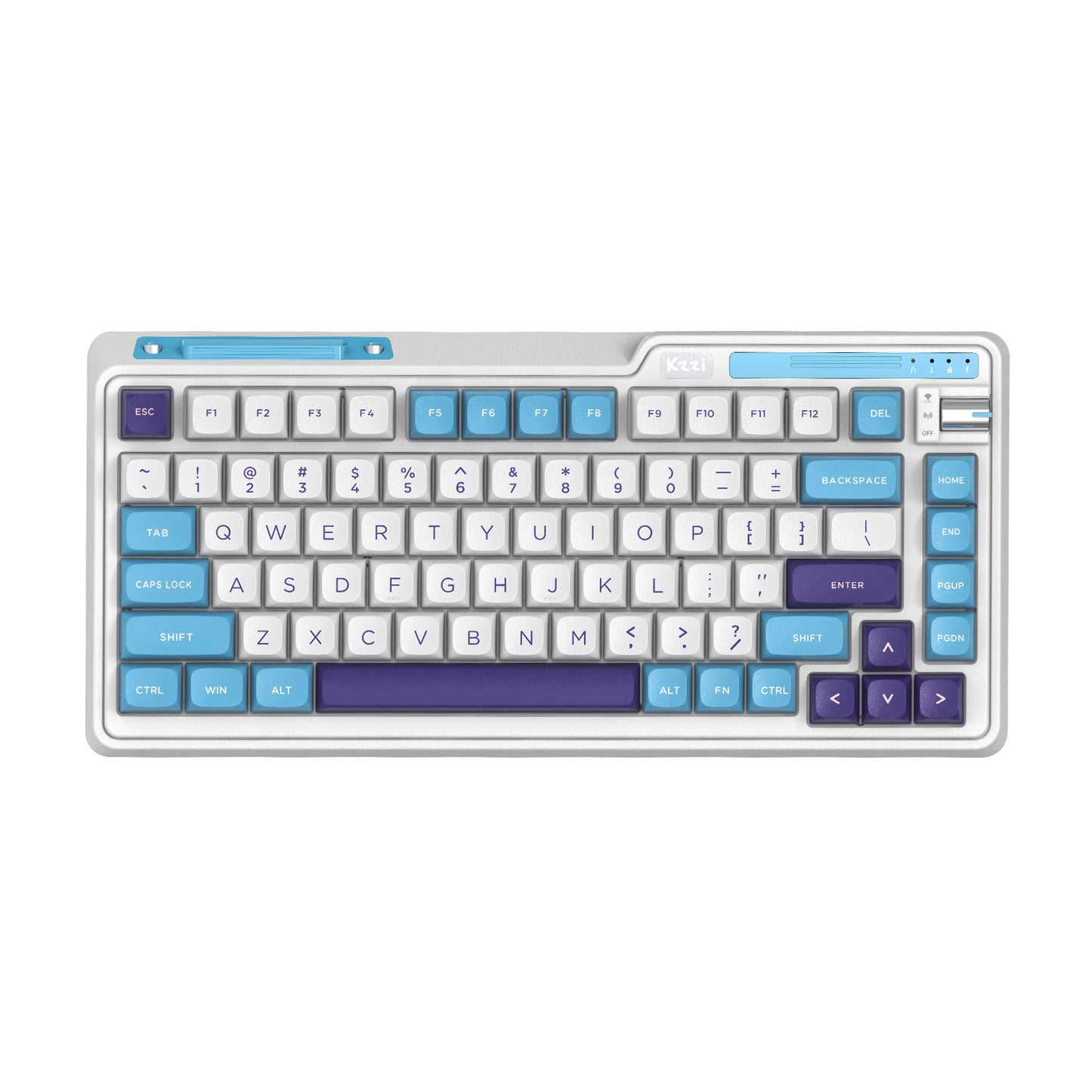 kzzi-k75lite-anime-blue-mechanical-keyboard