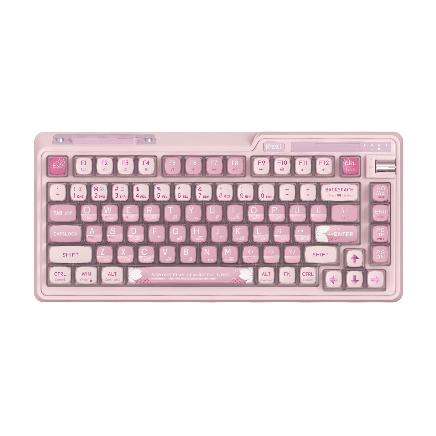 kzzi-k75lite-sakura-pink-mechanical-keyboards