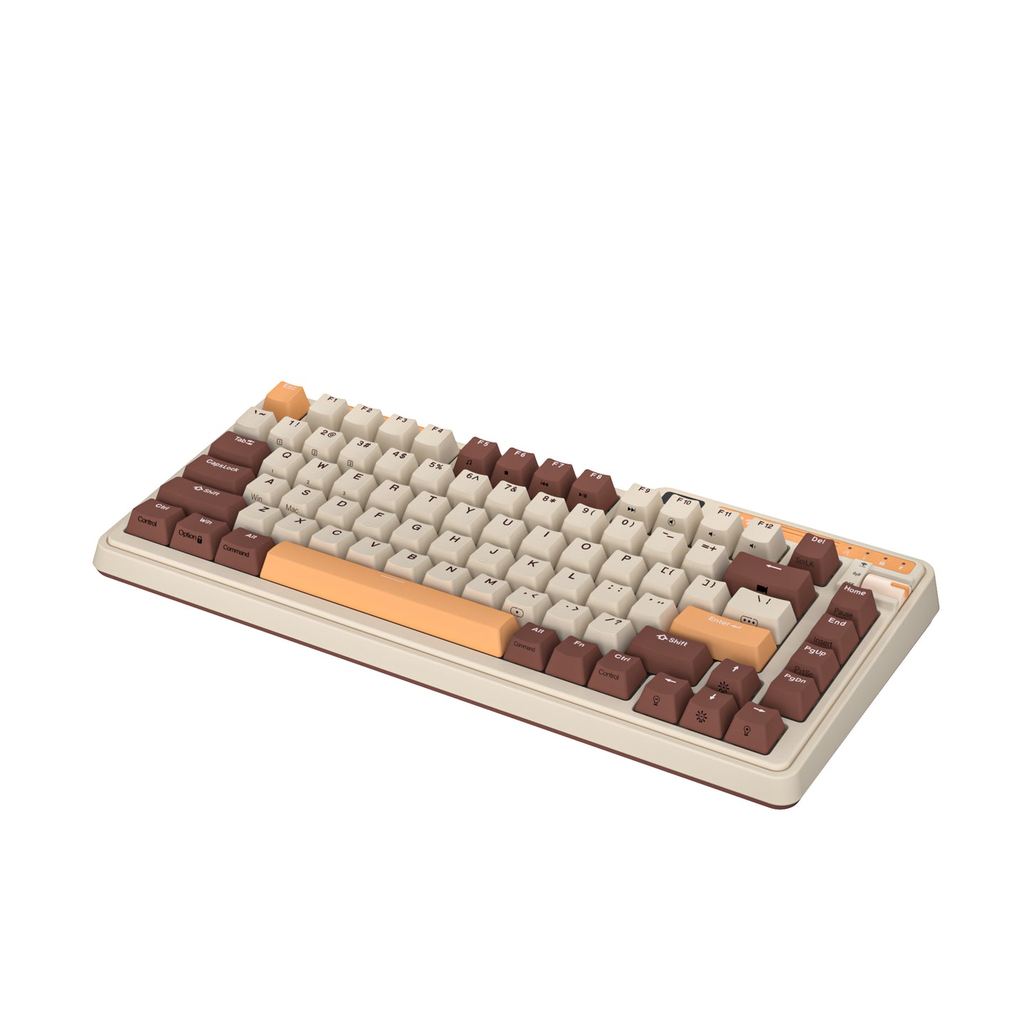 kzzi-k75pro-vintage-brown-keyboard